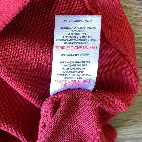 Rae Dunn Jingle All the Way Kids Size 8 Red Long Sleeve Tee Christmas Holiday - Picture 6 of 6